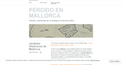 Desktop Screenshot of perdidoenmallorca.com